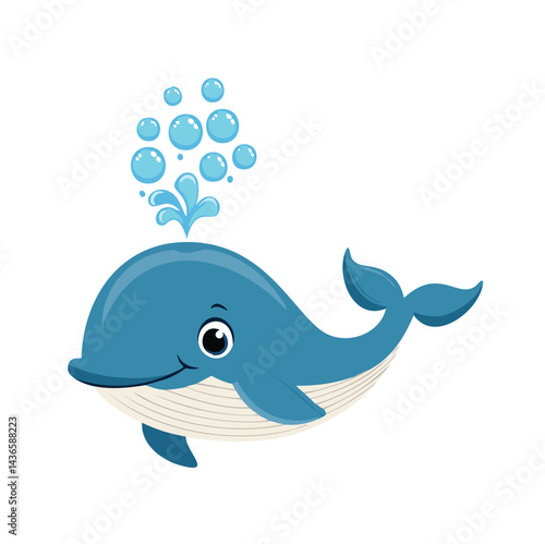 Cute whale