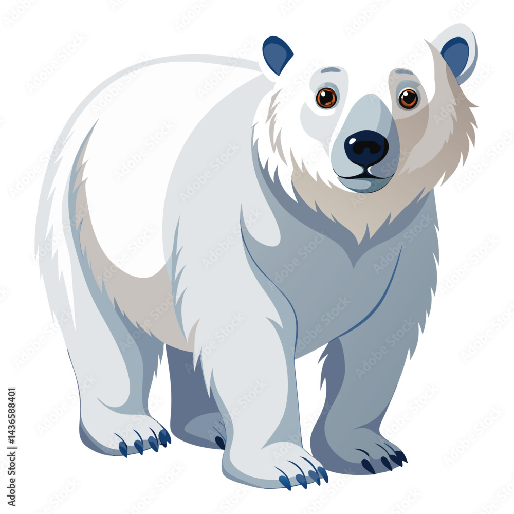 Naklejka premium Polar Bear