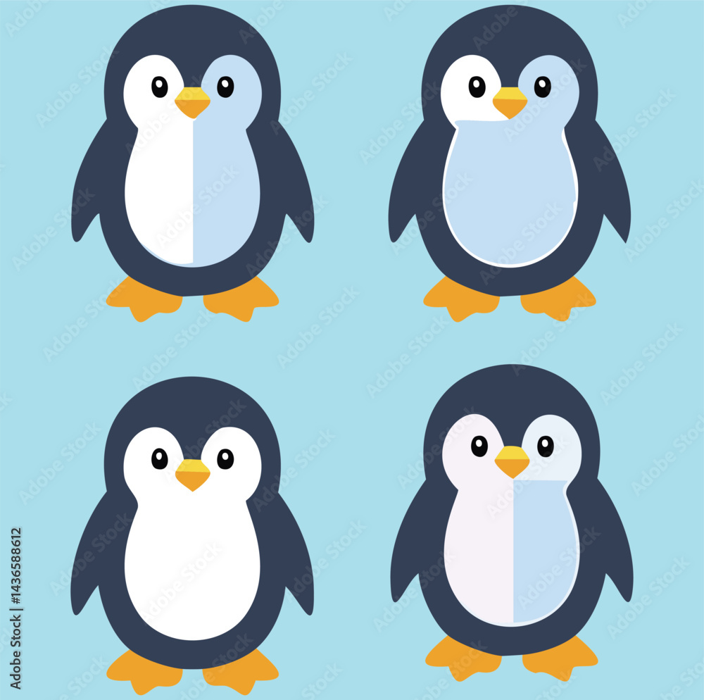 Obraz premium Cute penguin
