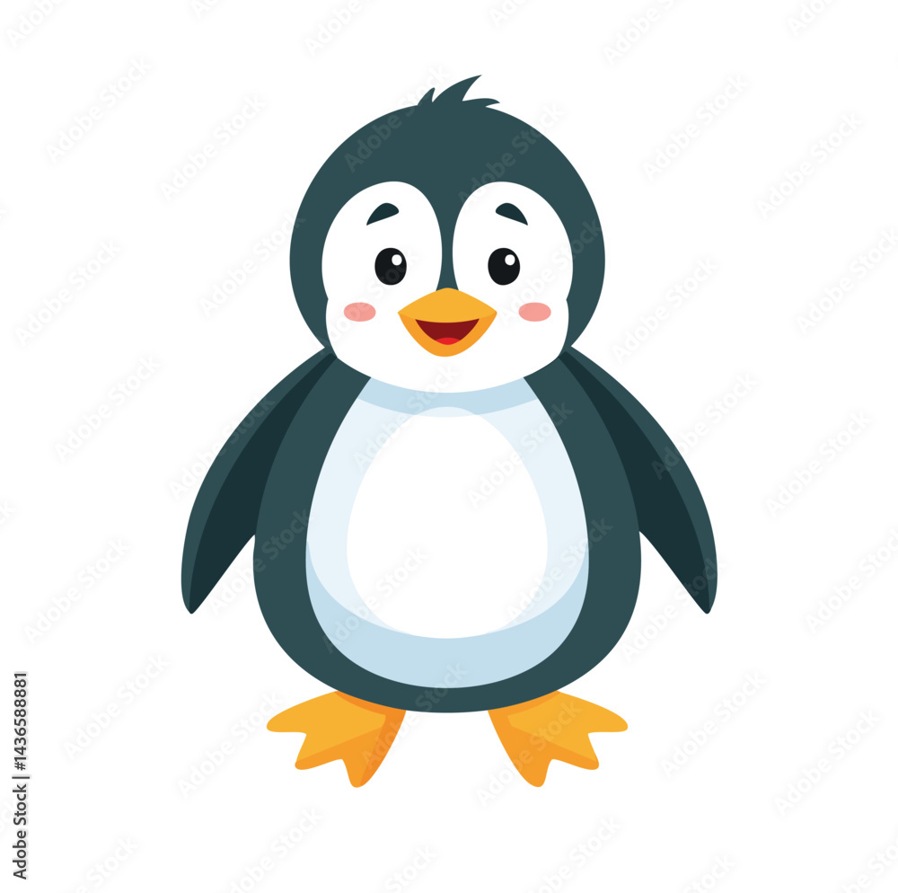 Obraz premium Cute penguin