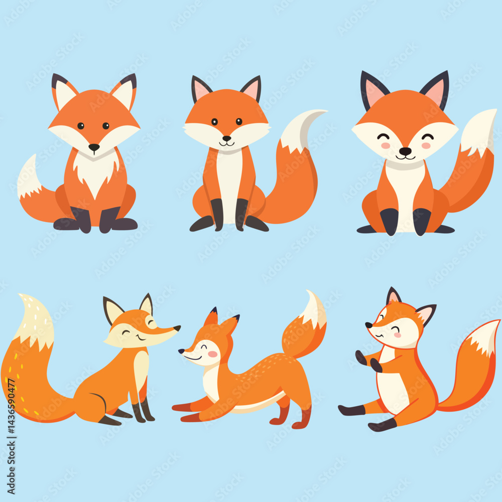 Cute fox Cute fox