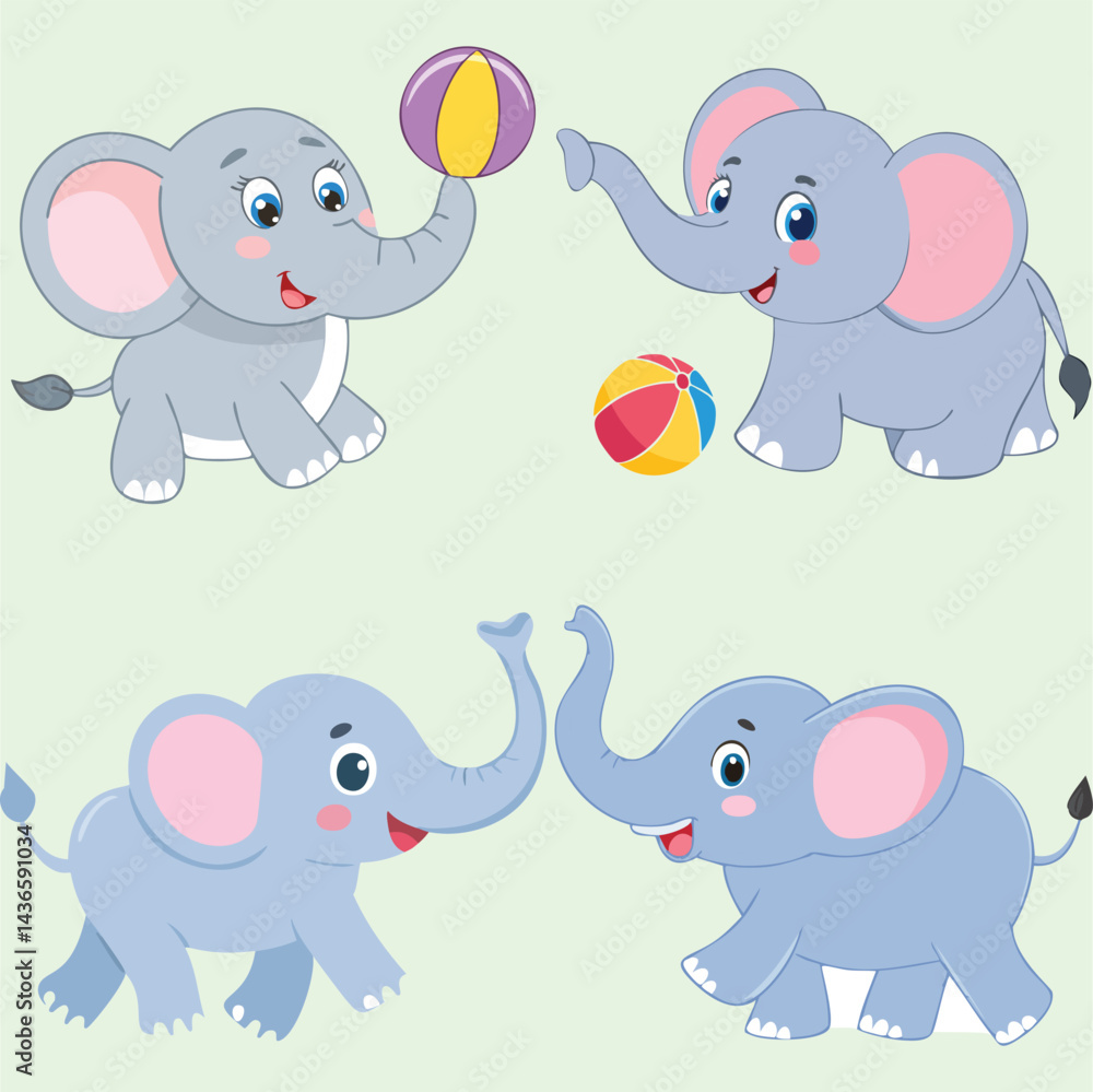 Cute elephant Cute elephant