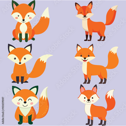 Cute fox