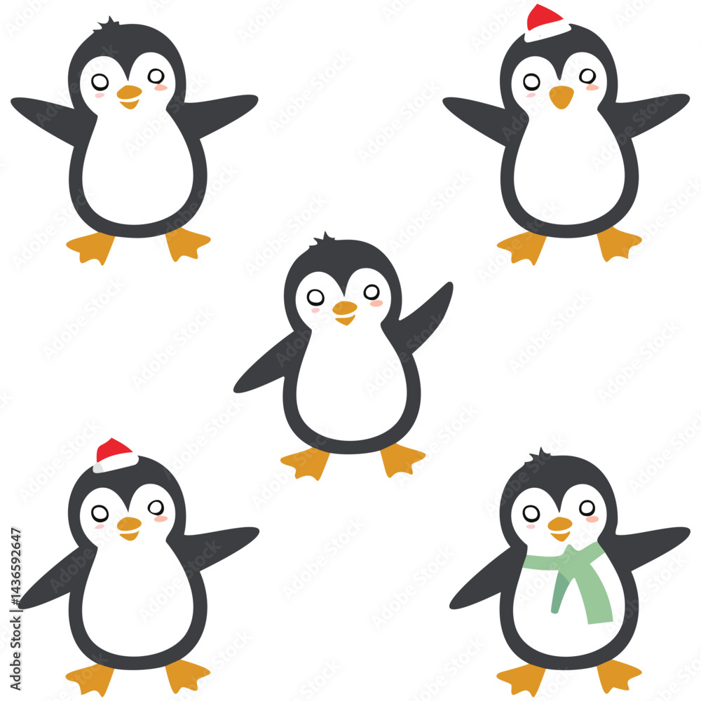 Fototapeta premium Cute penguin