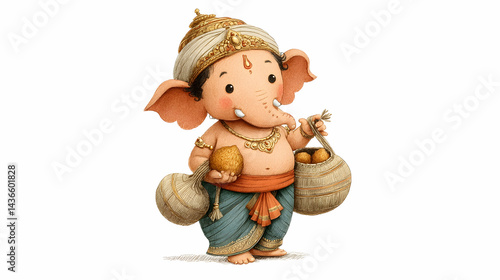 Painting of Ganesha