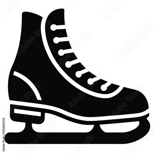 vector illustration of cute skates