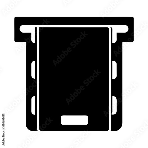 SIM Card Tray Ejector Tool Icon for Mobile Devices and Smartphones