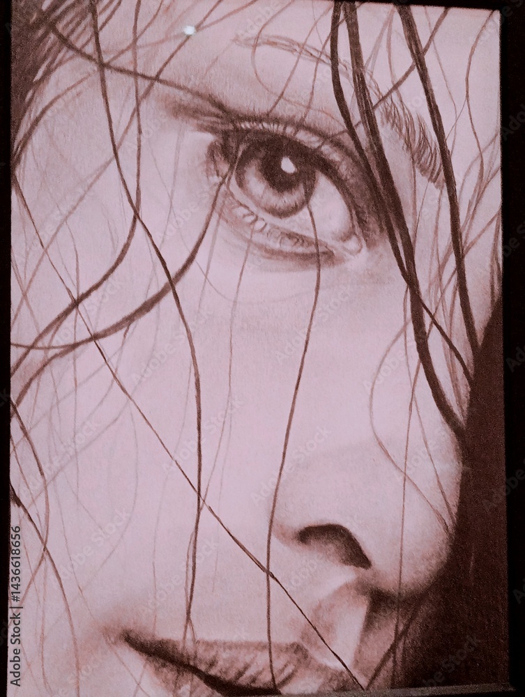 Woman face