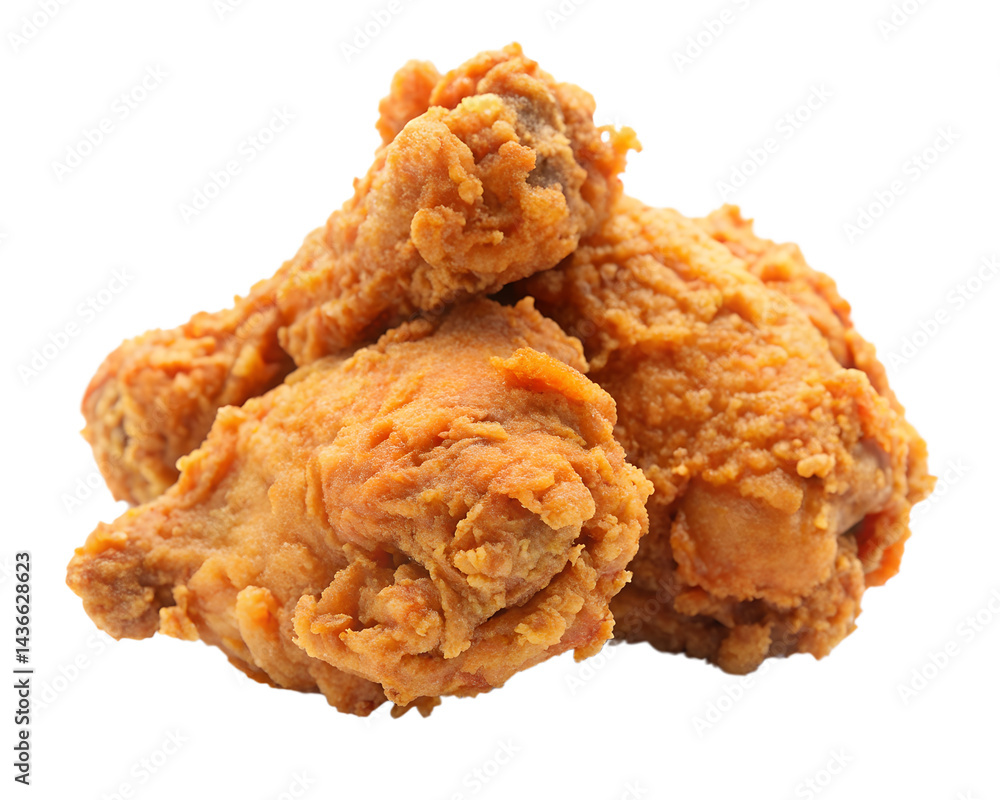 fried chicken wings isolated fried chicken wings isolated