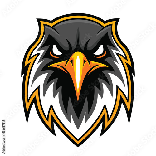 Fierce bird head logo