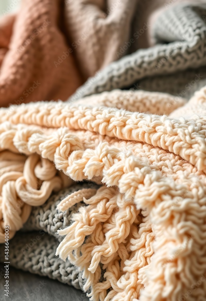 pile of blankets sitting on top of a bed pile of blankets sitting on top of a bed