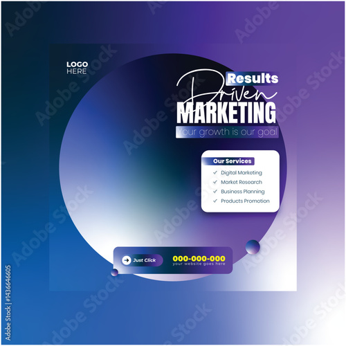 Creative Agency Marketing Banner Template
