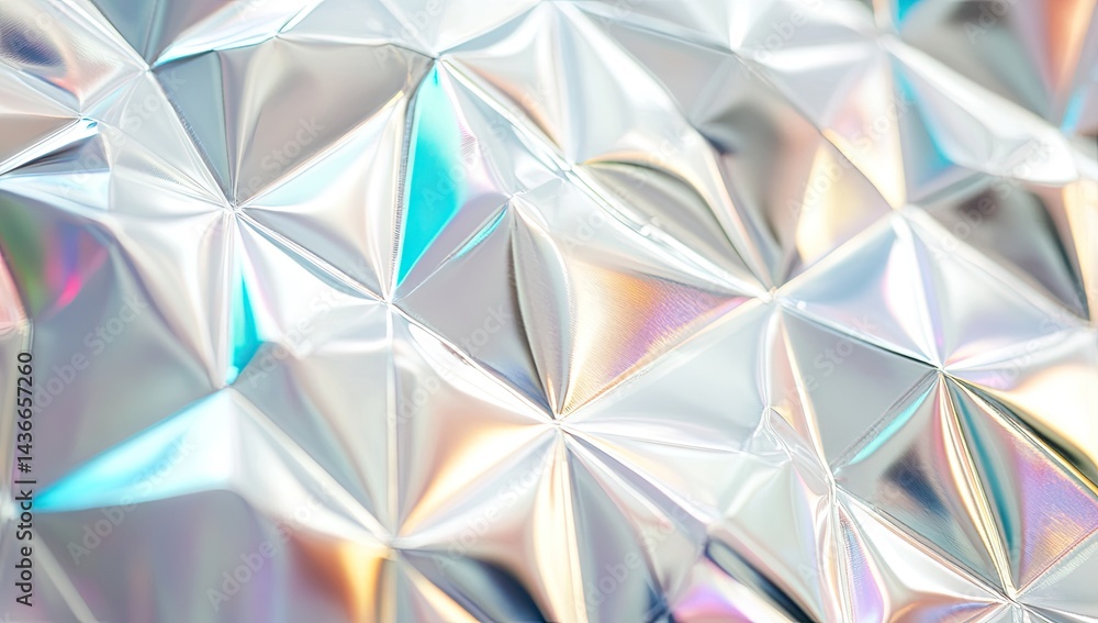 Abstract iridescent geometric pattern Abstract iridescent geometric pattern