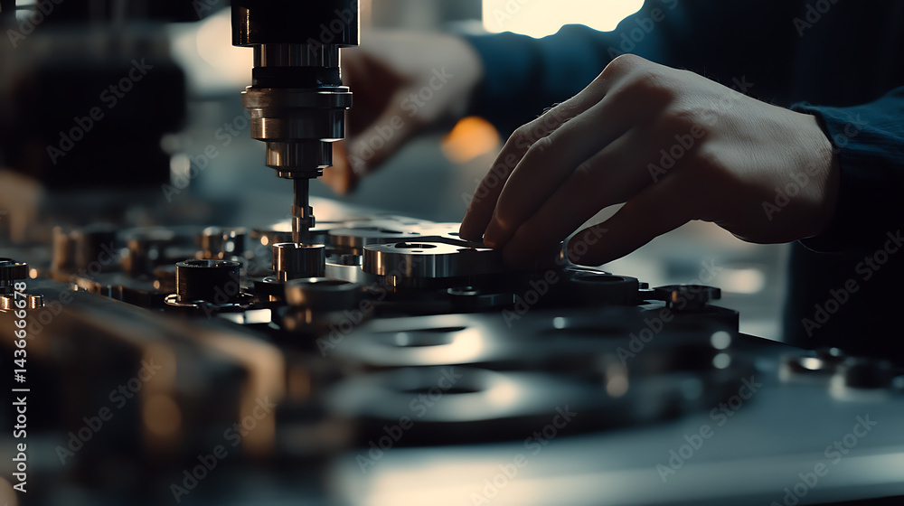 Precision Machining in Industrial Setting Precision Machining in Industrial Setting
