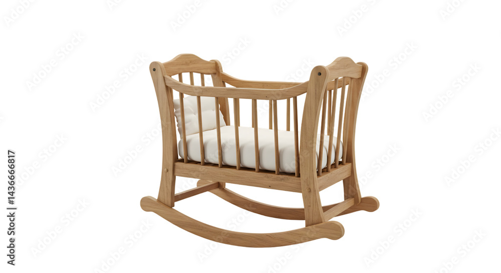 rocking cradle isolated rocking cradle isolated