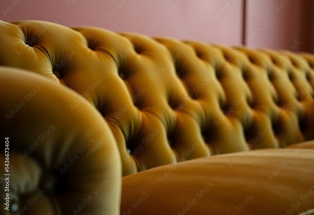 Obraz premium close up of a couch in a room