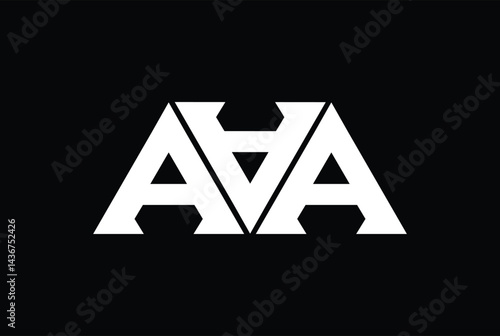 Letter A, AA, AAA Business Marketing Logo Vector Illustration - AAA logo vector.