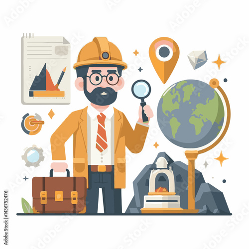 geologist, geology, exploration, rock, discovery, science, mineral, scientist, earth, sample, research, stone, fossil, equipment, nature, archaeology, outdoor, technology, studying, professional, pale