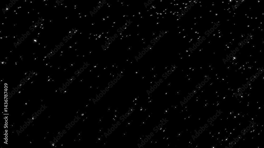 Falling Snow Overlay Loop Video Falling Snow Overlay Loop Video