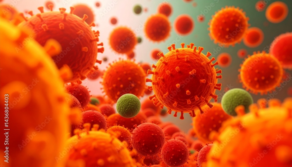 The scene evokes curiosity about the microscopic realm. The scene evokes curiosity about the microscopic realm.