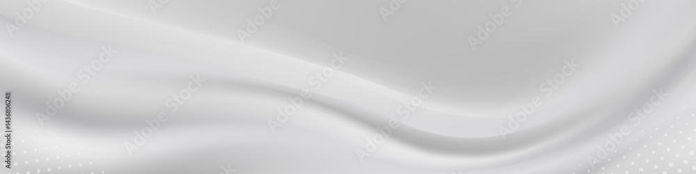 Abstract soft white flowing background Abstract soft white flowing background