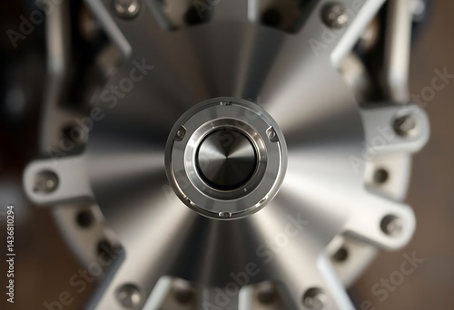 Wallpaper Mural close up of a metal object with rivets Torontodigital.ca