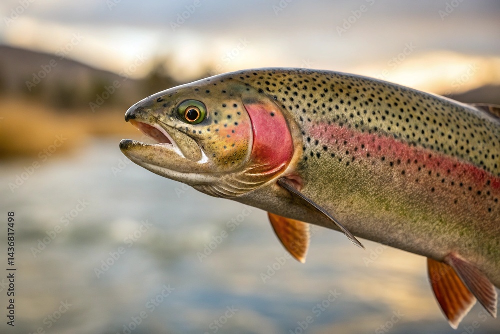 Obraz premium fish on the hook