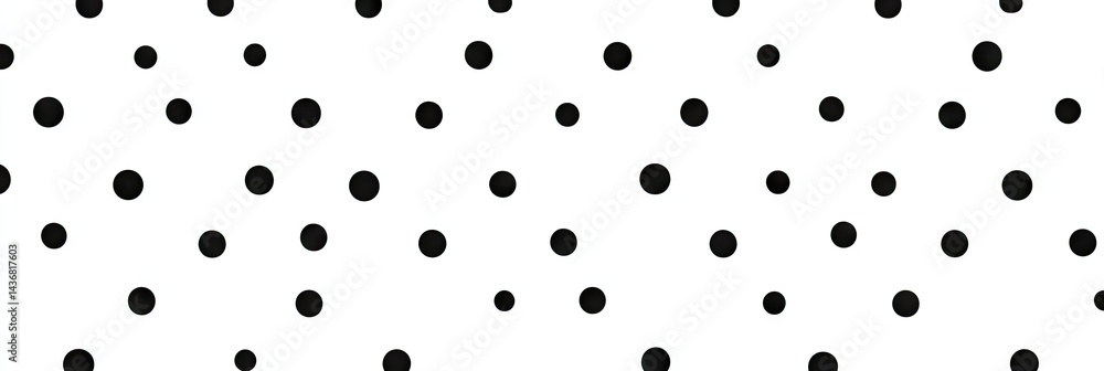 Abstract polka dot pattern