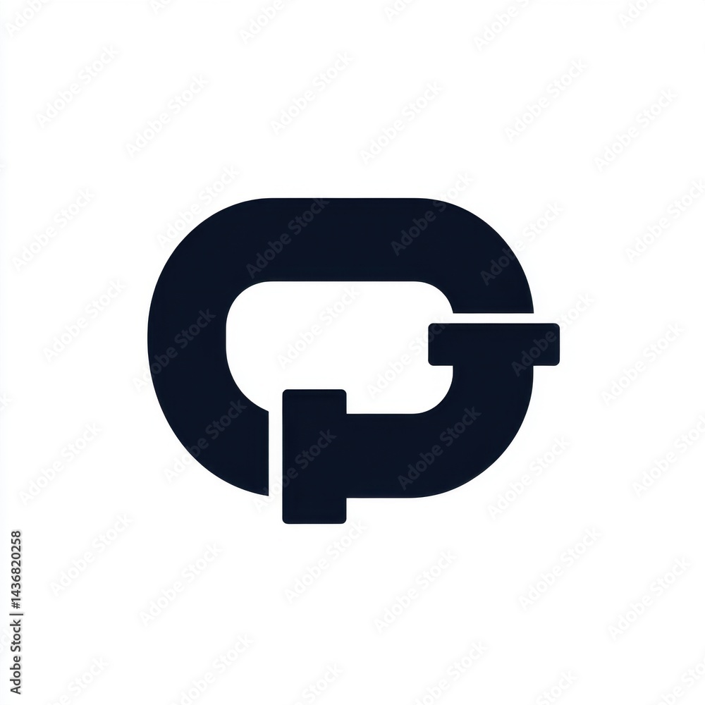 Stylized abstract logo on a minimalist background, emphasizing modern design and clean lines. Stylized abstract logo on a minimalist background, emphasizing modern design and clean lines.