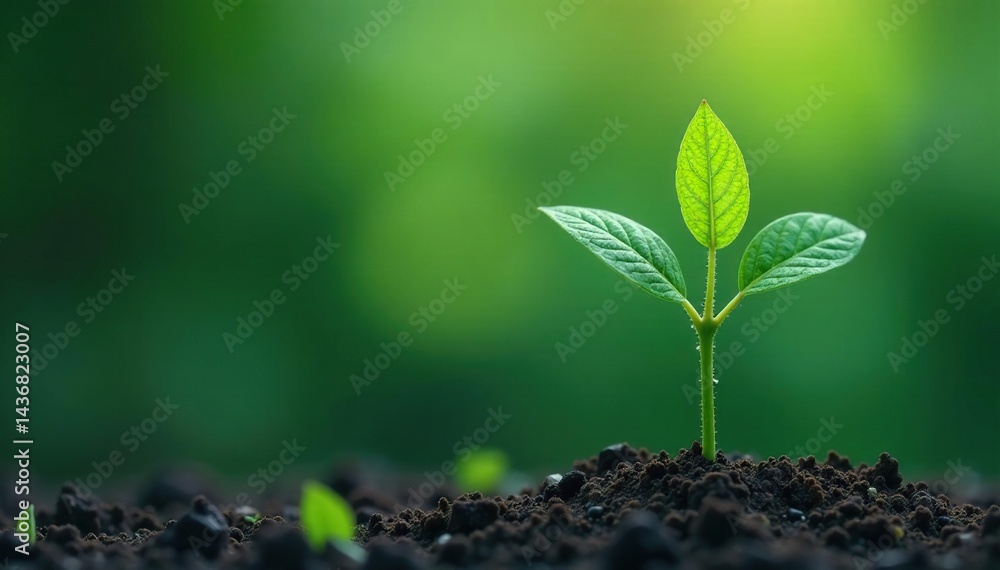 Delicate green sapling, slender trunk, fresh leaves , growth, forest, wood Delicate green sapling, slender trunk, fresh leaves , growth, forest, wood