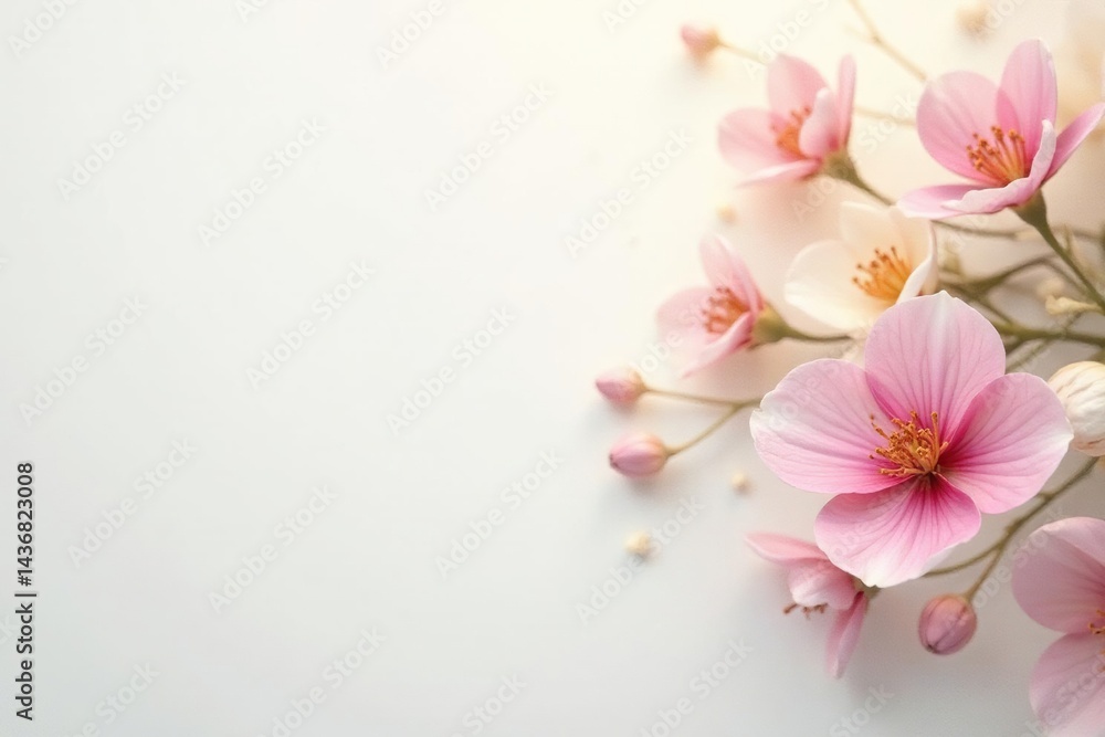 Fototapeta premium Crisp white background, flawless, unblemished setting, design, smooth