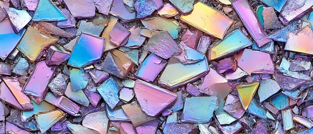 Colorful Mineral Fragments