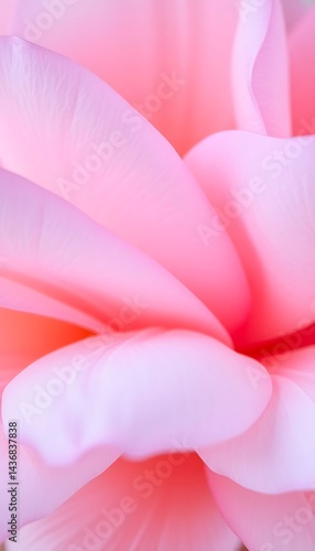 close up of a pink flower with white petals