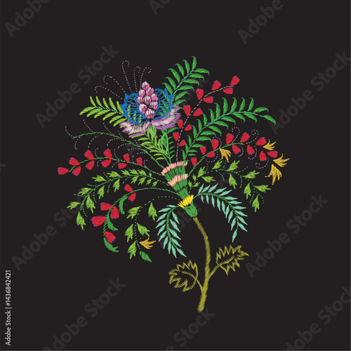 abstract floral background