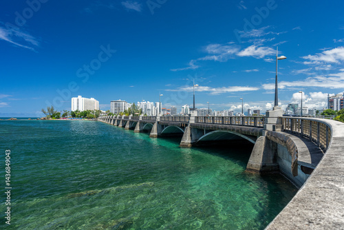 The Condado Lagoon in San Juan Puerto Rico 