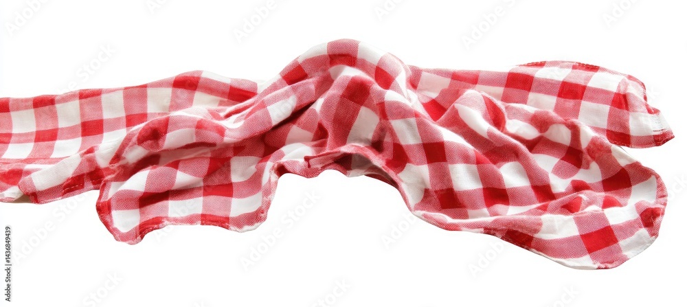 Red and White Checkered Cloth Draped (2) Red and White Checkered Cloth Draped (2)
