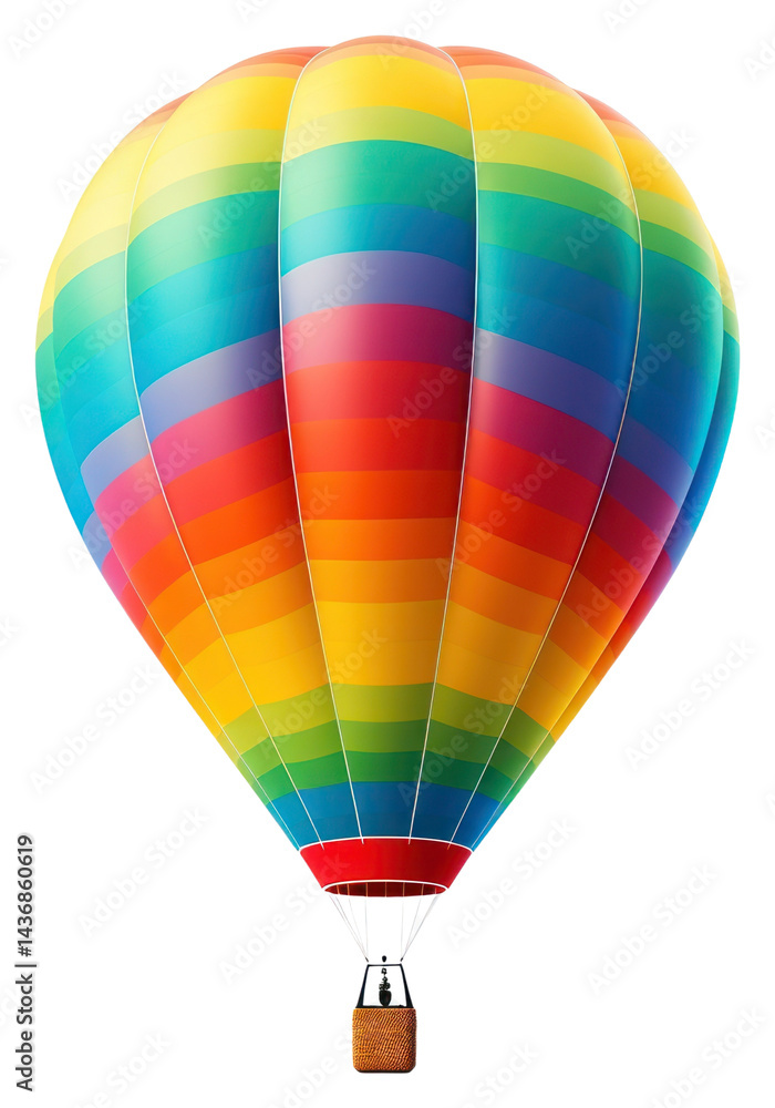 Fototapeta premium PNG Hot air balloon aircraft vehicle