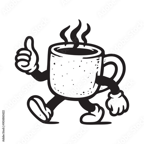 Walking Coffee Mug