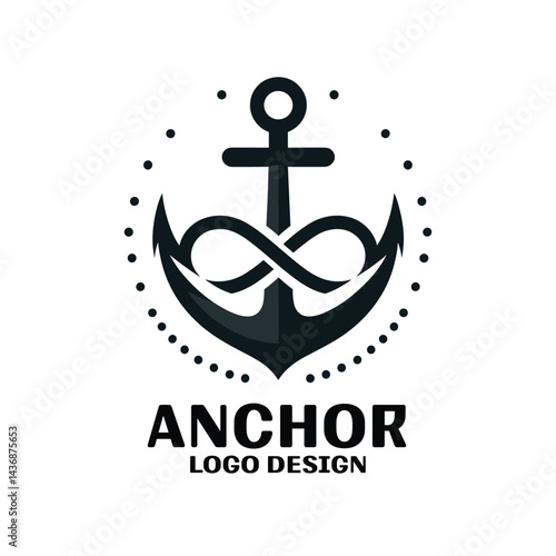 Anchor Vector Logo Design