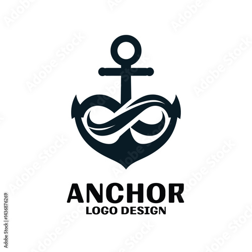 Anchor Vector Logo Design