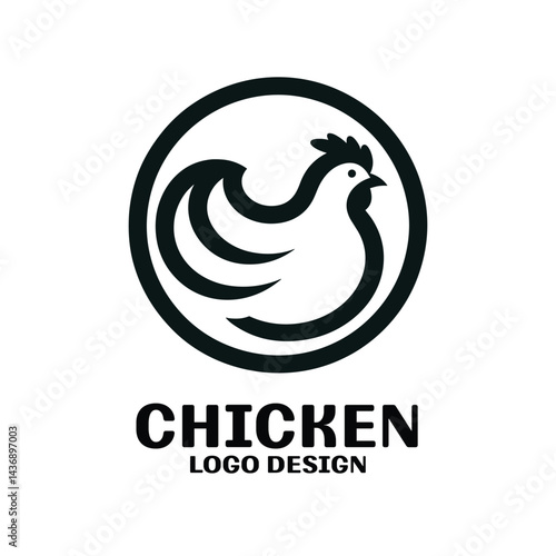 Chicken Vector Logo Design