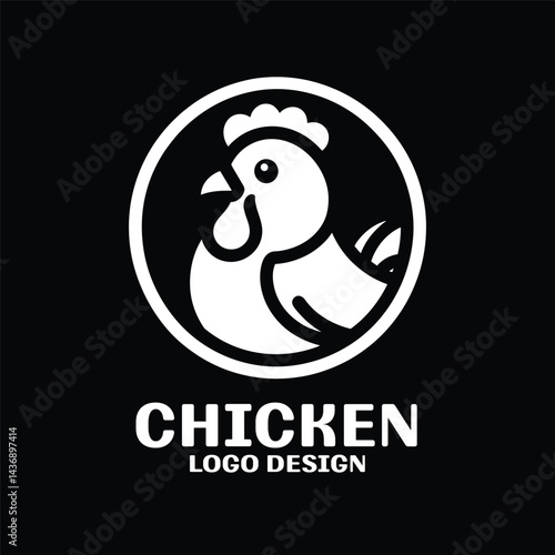 Chicken Vector Logo Design
