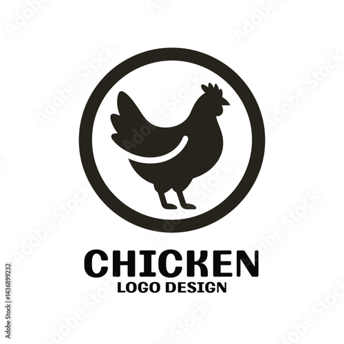 Chicken Vector Logo Design