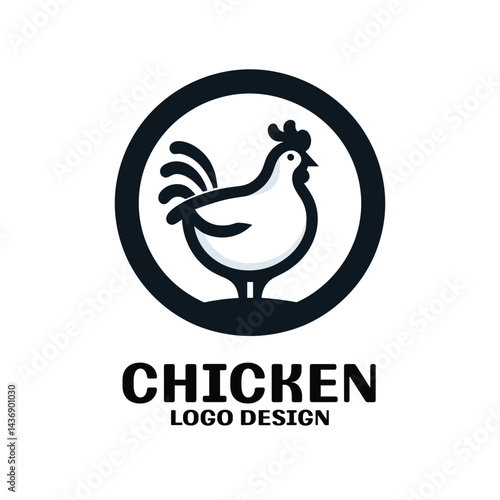Chicken Vector Logo Design