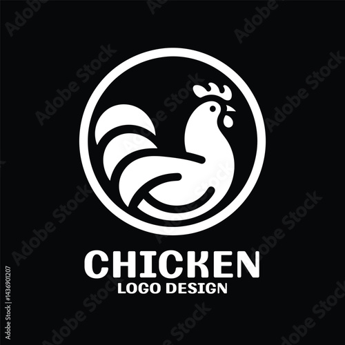 Chicken Vector Logo Design