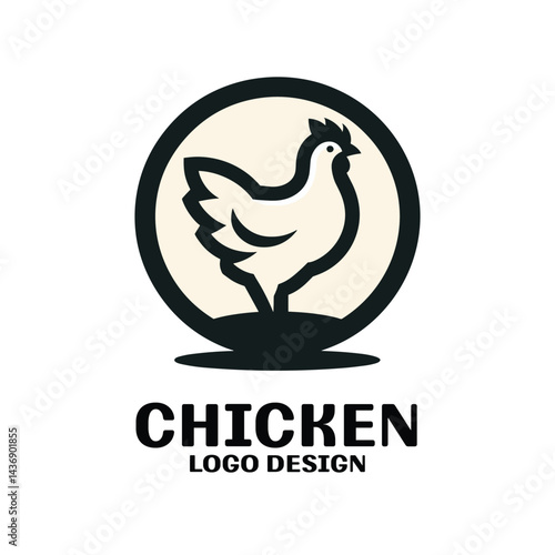 Chicken Vector Logo Design