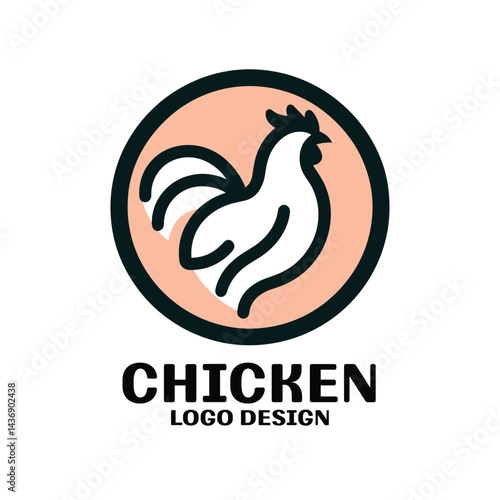 Chicken Vector Logo Design