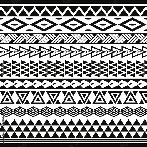 polynesia hawaiian ethnic tribal pattern ethnic ornaments art fabric carpet print pattern wallpaper background