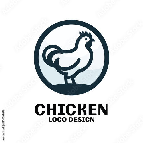 Chicken Vector Logo Design
