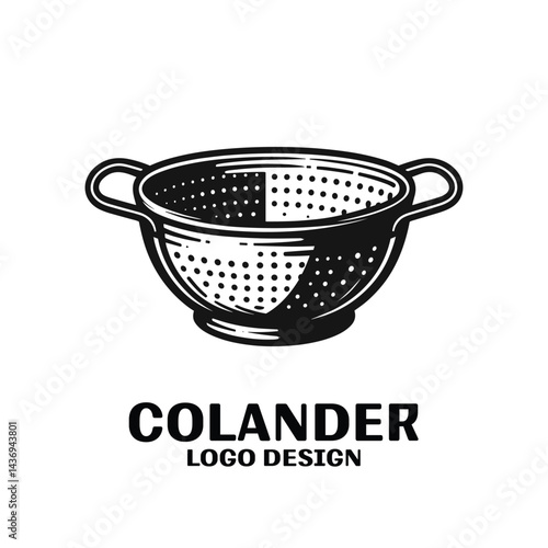 Colander Vector Logo Design